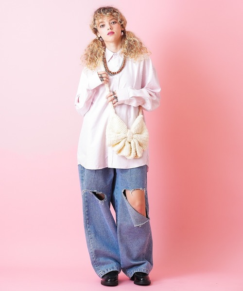 「ankoROCK」 ショルダーバッグ ONESIZE レッド レディース_画像6