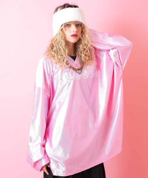 「ankoROCK」 長袖Tシャツ ONESIZE ピンク メンズ | ankoROCK | 04