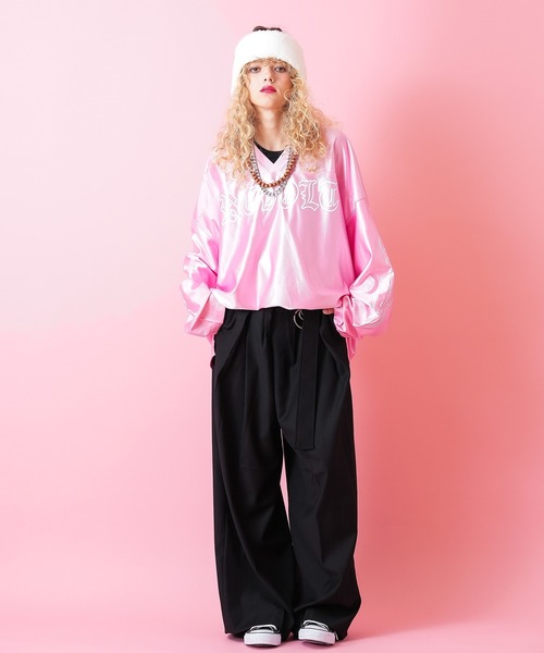 「ankoROCK」 長袖Tシャツ ONESIZE ピンク メンズ | ankoROCK | 05