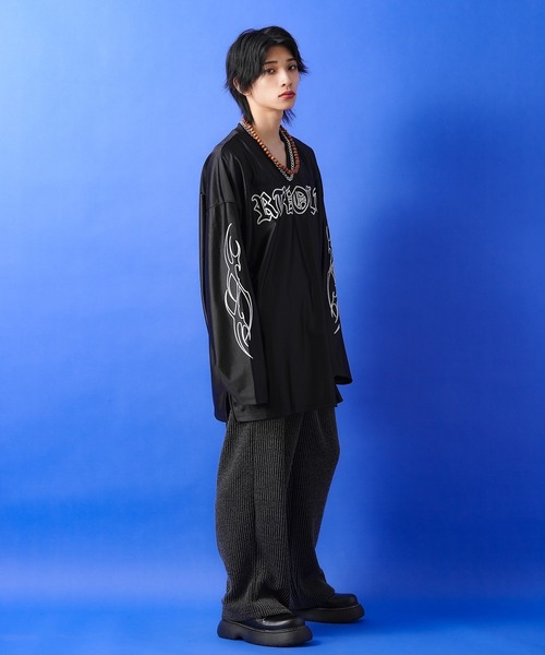 「ankoROCK」 長袖Tシャツ ONESIZE ピンク メンズ | ankoROCK | 08