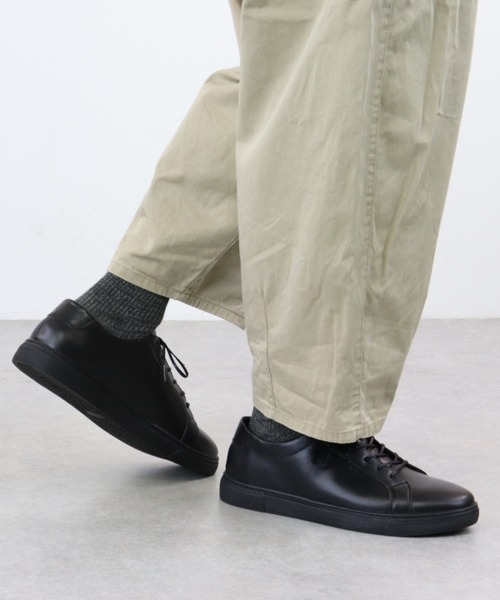 「SARABANDE」 ローカットスニーカー 43 ブラック メンズ_画像6