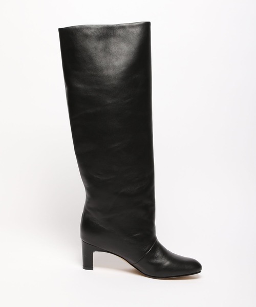 「REMME」 ロングブーツ 38inch ライトベージュ レディース_画像5