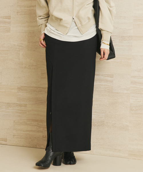 plage プラージュ　ILineKnit スカート38 I Line Knit スカート（ロング・マキシ丈スカート）｜Plage