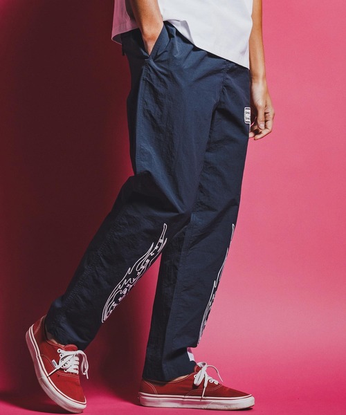 seventy seven パンツ mp14504-nylon tapered pants (26S) ナイロン