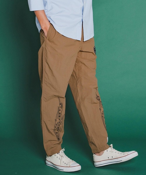 seventy seven パンツ mp14504-nylon tapered pants (26S) ナイロン