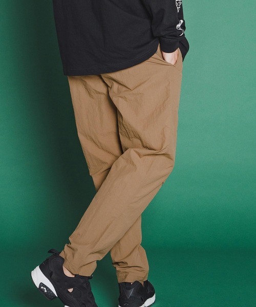 seventy seven パンツ mp14504-nylon tapered pants (26S) ナイロン