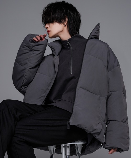 「ADRER」 ブルゾン M グレー メンズ_画像9