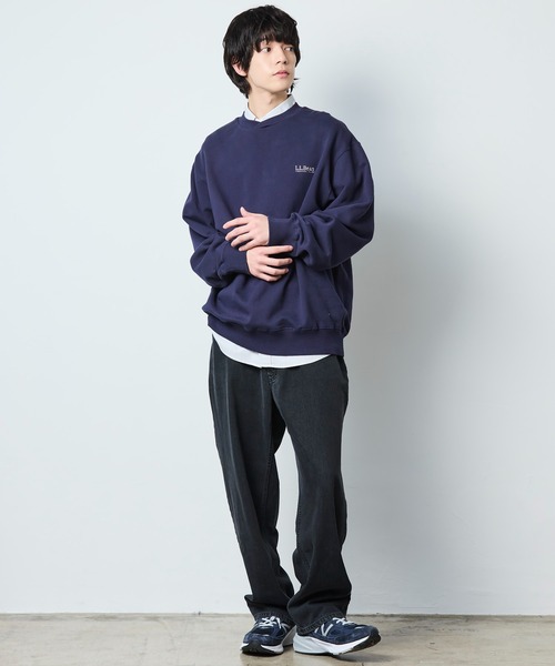 新品未使用 clubhaus Lサイズ スウェットシャツ ネイビー L.L.Bean（エルエルビーン） トレーナー スウェット 「JAPAN EDITION