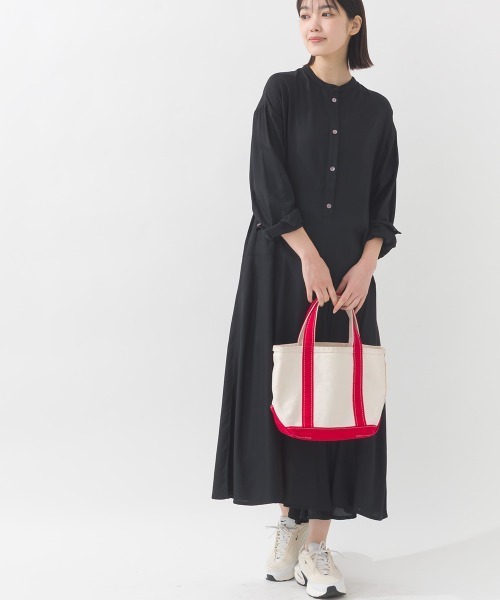 「OMNES」 長袖ワンピース FREE ブラック系その他 レディース_画像3