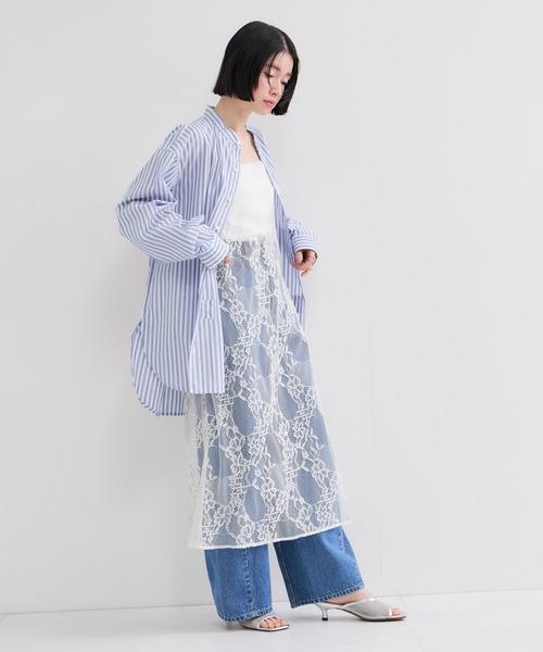 le cercle ADAM ET ROPE' パーティードレス ワンピース レースキャミ