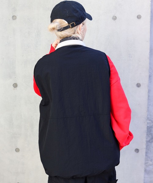 「SPINNS」 ジレ ONESIZE グレー メンズ_画像5