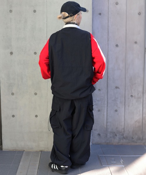 「SPINNS」 ジレ ONESIZE グレー メンズ_画像9