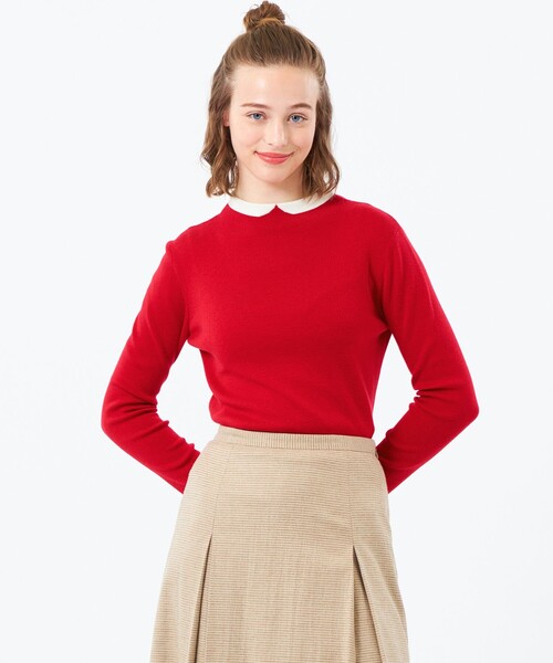 「MACKINTOSH PHILOSOPHY」 長袖ニット 38 グレー レディースの画像