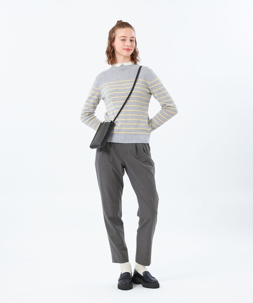 「MACKINTOSH PHILOSOPHY」 長袖ニット 38 グレー レディースの画像