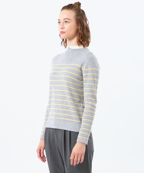 「MACKINTOSH PHILOSOPHY」 長袖ニット 38 グレー レディースの画像