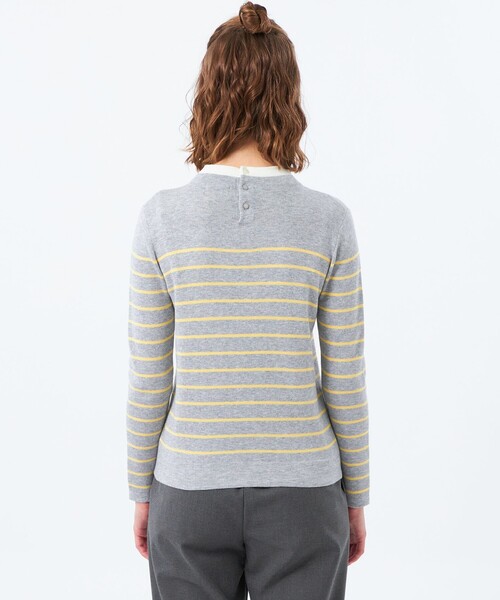 「MACKINTOSH PHILOSOPHY」 長袖ニット 38 グレー レディースの画像