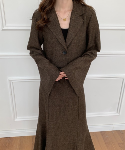 「ECLIN」 セットアップ M ブラック レディース_画像2