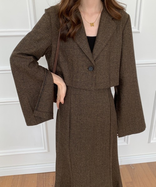 「ECLIN」 セットアップ M ブラック レディース_画像5