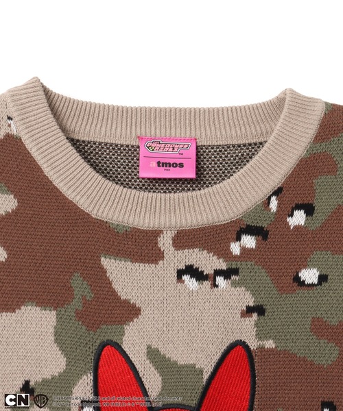 atmos girls ニット セーター The Powerpuff Girls x atmos pink