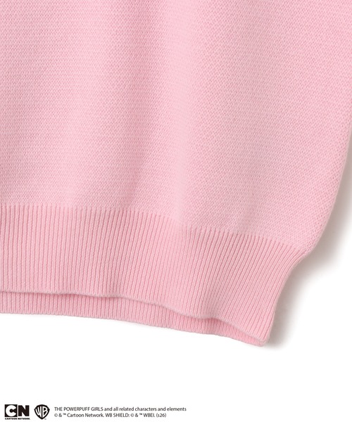 【即日発送】　 ピンク ロゴ入り ニットセーター atmos girls ニット セーター レディース : ZOZOTOWN Yahoo!店 - 通販