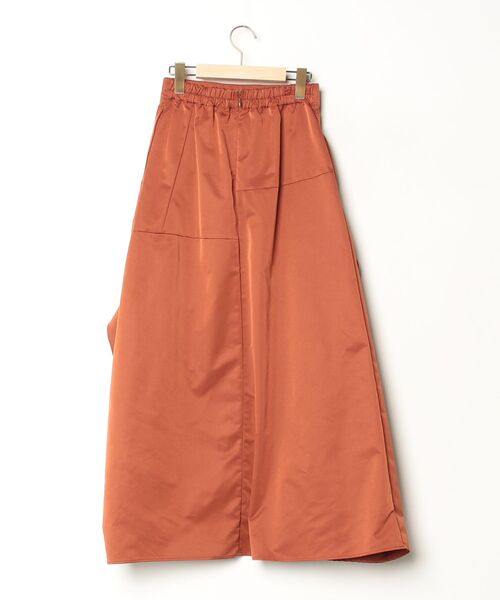 「UN3D.」 ロングスカート 38 ブラウン レディース_画像2