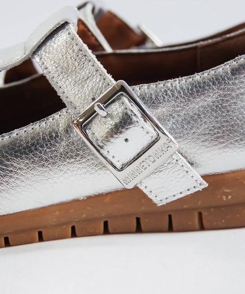 「Minnetonka」 シューズ 8 ブラック レディース_画像8