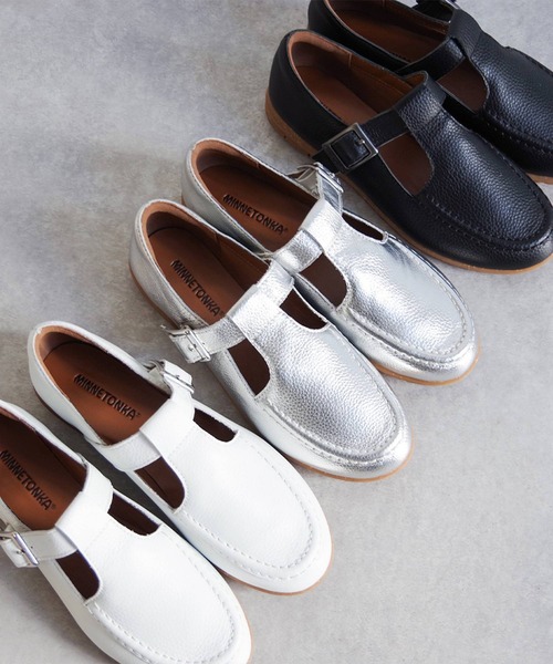 「Minnetonka」 シューズ 8 ブラック レディース_画像9