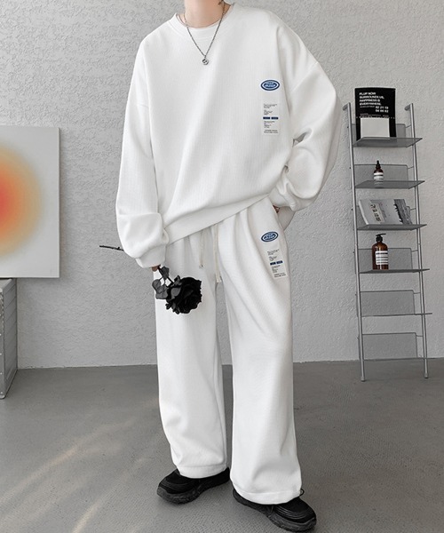 「NEW GENTLEMAN」 セットアップ M グレー メンズ_画像2