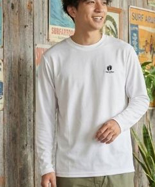 HANGTEN（ハンテン） tシャツ 「HANGTEN/ハンテン」ワンポイント刺繍 