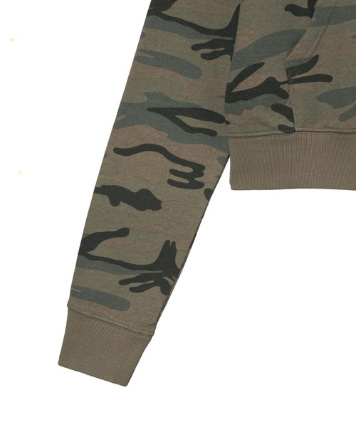 aeae パーカー WEB LOGO CROP HOOD ZIP-UP レディース メンズ