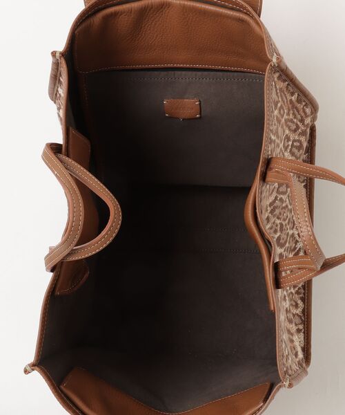 「A VACATION」 レオパード2WAYバッグ - ベージュ レディース_画像5