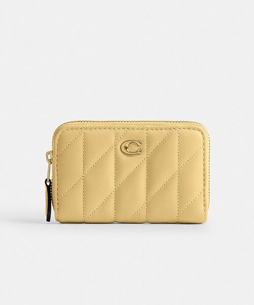一時値引きセール中！はっちCSロゴ入りカードケース COACH（コーチ） カードケース スモール ジップ アラウンド カード