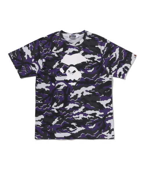 tシャツ GLITCH WOODLAND CAMO APE FACE TEE メンズ レディースの画像