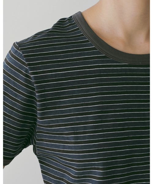 anuke（アンヌーク） tシャツ Multi Border T-Shirts レディース