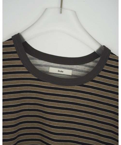 anuke（アンヌーク） tシャツ Multi Border T-Shirts レディース