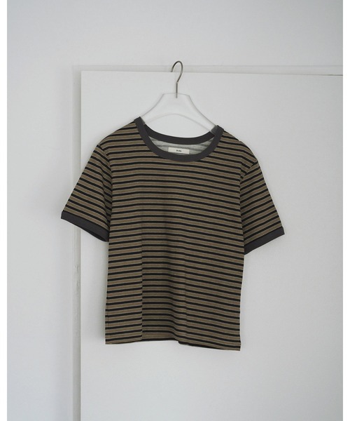 anuke（アンヌーク） tシャツ Multi Border T-Shirts レディース