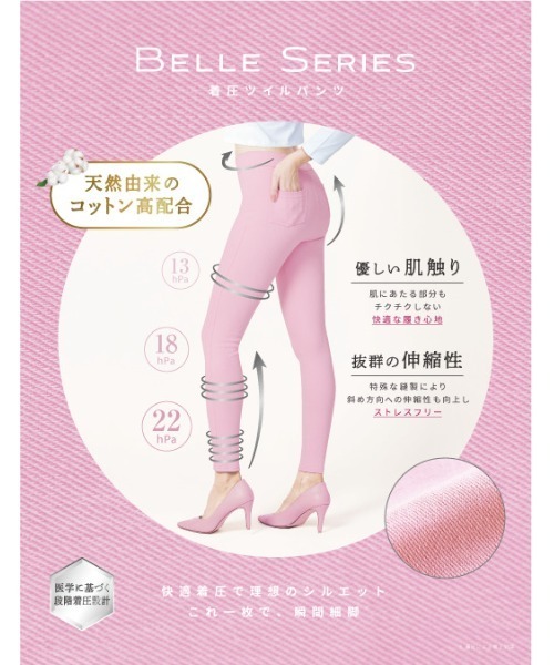 BELLE SERIES（ベルシリーズ） レギンス スパッツ 着圧 着圧スキニー