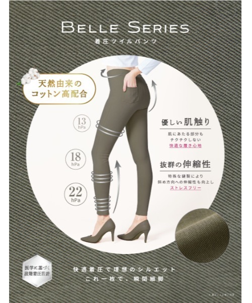 BELLE SERIES（ベルシリーズ） レギンス スパッツ 着圧 着圧スキニー