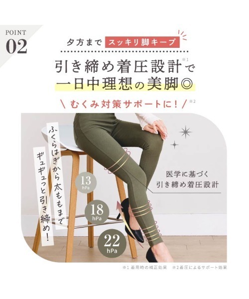 BELLE SERIES（ベルシリーズ） レギンス スパッツ 着圧 着圧スキニー