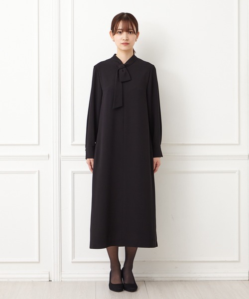 AIMER（エメ） 長袖ワンピース X-LARGE ブラック レディース