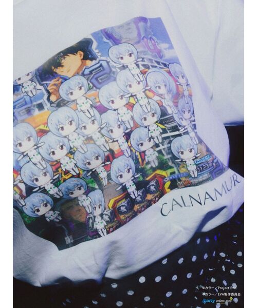 CALNAMUR（カルナムール） tシャツ 「新世紀エヴァンゲリオンコラボ