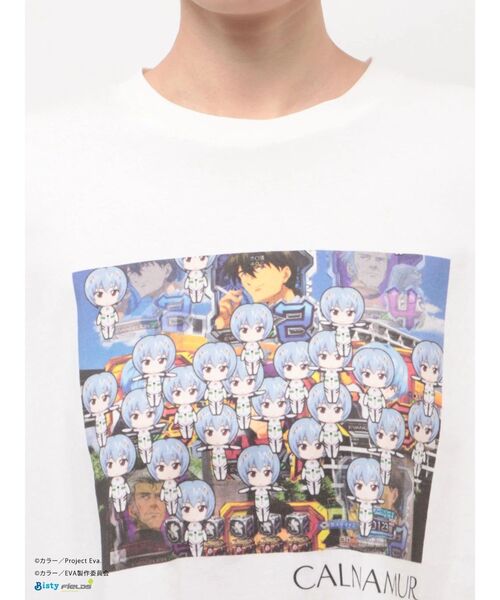 CALNAMUR（カルナムール） tシャツ 「新世紀エヴァンゲリオンコラボ