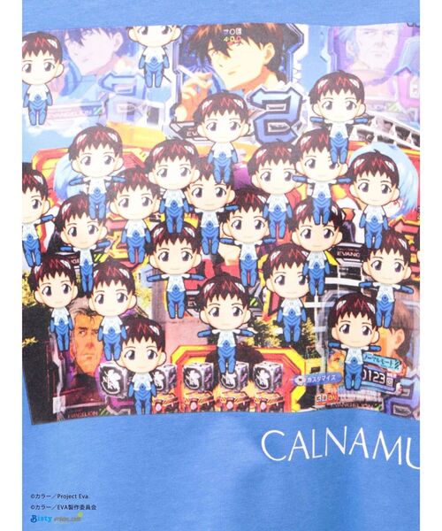 CALNAMUR（カルナムール） tシャツ 「新世紀エヴァンゲリオンコラボ