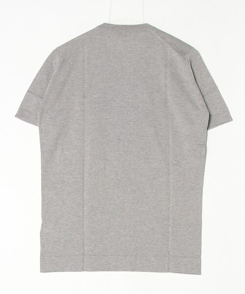 セーター ニット JOHN SMEDLEY / LORCA 30G コットンニット クルーネック 半袖Ｔシャツ（STANDARD FIT）の画像
