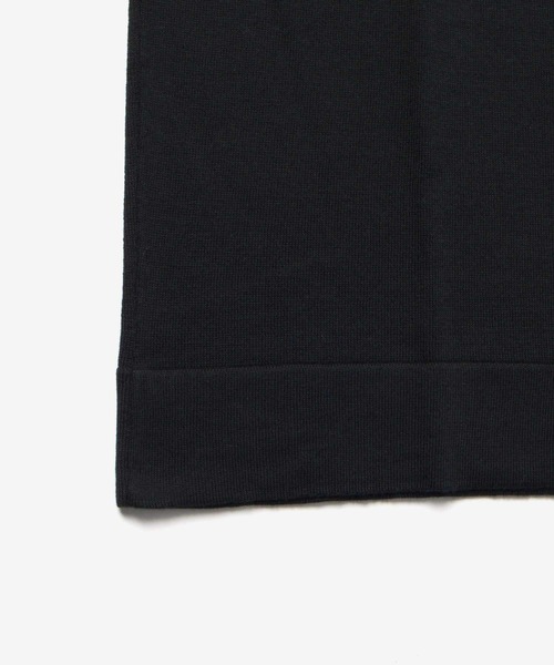 セーター ニット JOHN SMEDLEY / LORCA 30G コットンニット クルーネック 半袖Ｔシャツ（STANDARD FIT）の画像