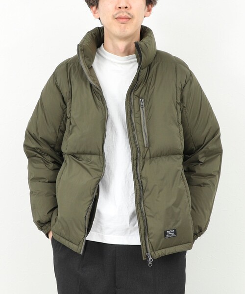 「TAION」 中綿ブルゾン X-LARGE オリーブ メンズ