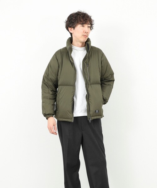 「TAION」 中綿ブルゾン X-LARGE オリーブ メンズ_画像8