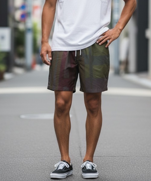 OAS（オーエーエス） 水着 BOARD SHORTS/OAS / カモフラージュ柄ボード
