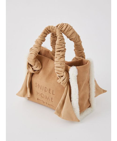 「SNIDEL HOME」 ハンドバッグ F チャコールグレー レディース_画像6