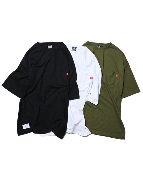 「VIRGOwearworks」 半袖Tシャツ 3 オリーブ メンズ_画像3